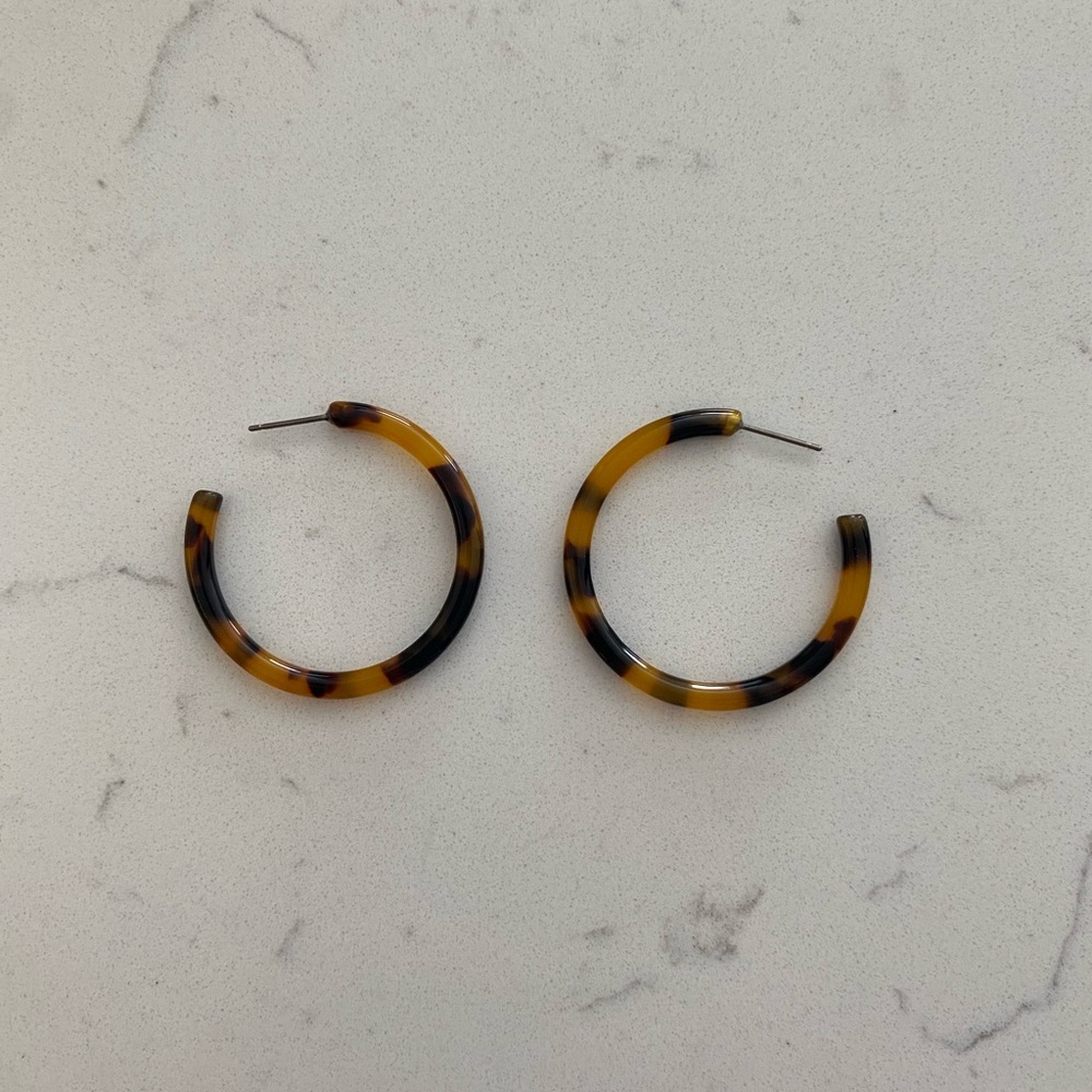 Jcrew Tortoise Earrings